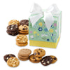 Mrs. Fields - Spring Flower Petal Mini Cookie Box, Assorted with 24 Nibblers Bite-Sized Cookies in 4 Signature Flavors