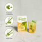 Teazen Korean Plum Kombucha Tea, Electrolyte Powder & Hydration Drink Mix, Sugar Free, Live Probiotics & Prebiotics, 10 Sticks,