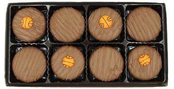 Philadelphia Candies Milk Chocolate Covered OREO Cookies, 8 oz Basketball Gift