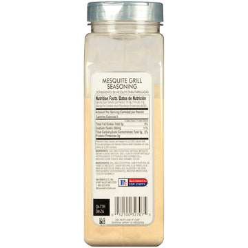 McCormick Culinary Mesquite Grill Seasoning, BBQ Flavor, 22 Ounce Container