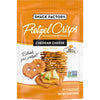Snack Factory Pretzel Crisps, Cheddar Cheese, 7.2 Oz (Pack Of 12)