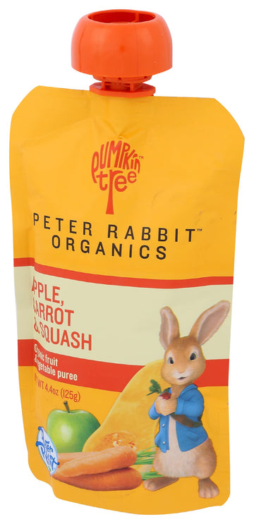 Peter Rabbit Organics Baby Carrot Squash Apple, 4.40 Oz