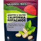 Wilderness Poets, Organic California Pistachios - Roasted with Sea Salt, In Shell (32 Ounce - 2 Pound)