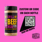 Hey Grill Hey | Beef Rub 11.7 Oz | Nbbqa Award Winning Rub. Geat Brisket Seasoning, Burger Seasoning, Steak Seasoning, Veggies A