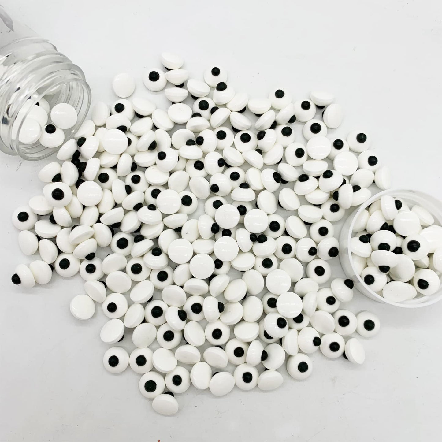 Halloween Small Candy Edible Eyeballs Eyes Sprinkle Cake Cupcake Toppers Dessert Cookie Decorations Party Supplies 3 Oz