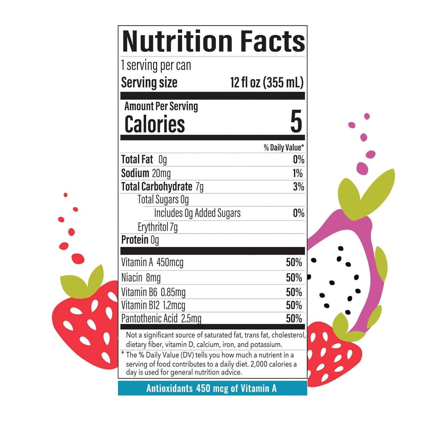 KD Chocolates BABBL Pitaya Berry Nectr Sparkling Water - 6 Pack, 12 fl oz Cans