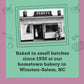 Deweys Bakery Blueberry Lemon Moravian Style Cookie Thins, Bakery Fresh With Real Simple Ingredients, Low Calorie Snack, No Arti