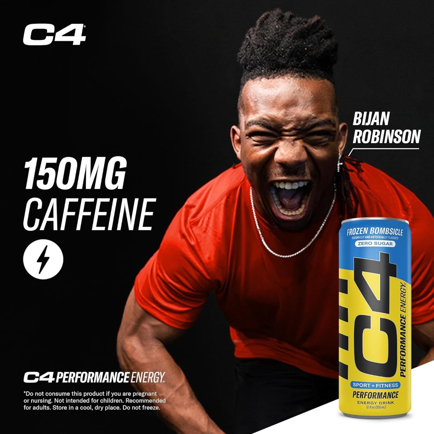 Cellucor C4 Energy Drink Variety Pack, Sugar Free, 4 Flavors, 12 Fl Oz, Pack of 12