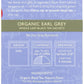 Two Leaves And A Bud Organic Earl Grey Tea Bags, Whole Leaf Caffeinated Black Tea In Compostable Sachets, Caffeinated Black Tea