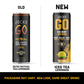 Origin Jocko GO Energy Drinks - Sugar Free, KETO, Vitamin B12 & B6, 12 Fl Oz, 12 Pack, POMR Flavor