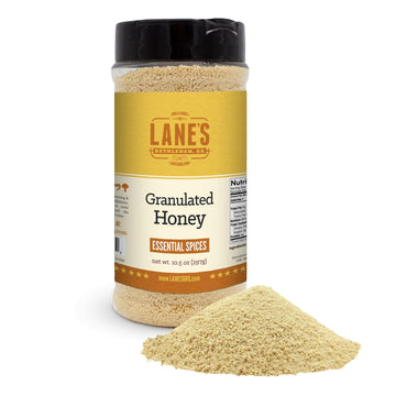Lane'S Granulated Honey Seasoning, All-Natural Caramelized Granulated Powdered Honey Dust Blend With Honey Sugar Cane, No Msg, M