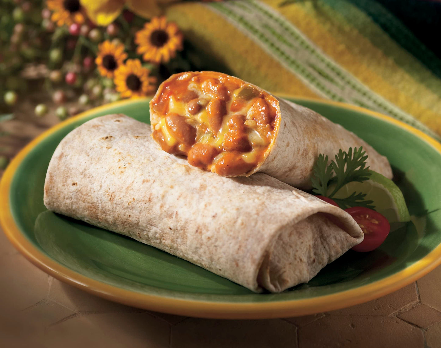 Amys Burrito, Made with Organic Bean, Cheese & Rice - 6.0 oz (Pack of 4)