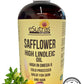 eSutras Organics Linoleic Safflower Oil - Cold Pressed, Moisturizing Non-GMO Oil For Hair, Body & Skin Care(16 oz)