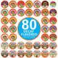 Crazy Cups Flavored Decaf Coffee Pods Variety Pack Compatible with Keurig K Cups malt-inspired  80 Count  Assorted Decaffeinated Flavored Coffee Sampler