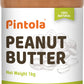 All Natural Organic Roasted Peanut Butter Spread (creamy) Unsweetened 1kg (35.27 OZ) By Pintola