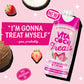 Vita Coco Treats Strawberries & Cream Coconut Milk Drink | Sweet, Refreshing, Treat | Lower Sugar Pink Drink Alternative| 16.9 f