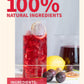TeeLux Hibiscus Iced Tea Bags, Caffeine Free Herbal Tea, 20 Count Family Size