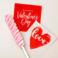Pink Twisty Lollipops Individually Wrapped Bulk - Valentines Candy Valentine Lollipops Candy - Kid s Whirley Lollipop for Decor