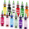Oil Based Food Coloring Set for Chocolates Melts - Tasteless 12 Colors Edible Oils Food Dye Candy Decorating, Oil Food Color Bak