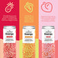 WellWithAll Energy Drink Variety Pack - Fruit Punch, Tropical Mango, Peach - 12 Fl Oz (Pack of 12) - Lightly Sparkling Beverage