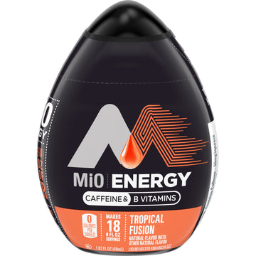 Mio Energy Liquid Water Enhancer Tropical Fusion, 1.62 Fl Oz, 4-Pack