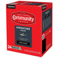 Community Coffee Signature Blend Dark Roast Coffee Pods, Compatible with Keurig 2.0, 24 Count, Paper, Model 5000374328