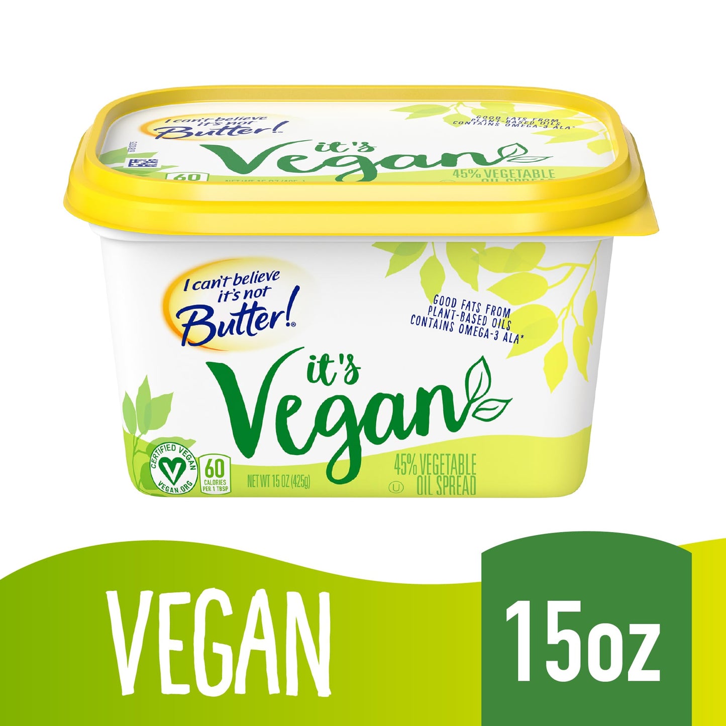 I Cant Believe Its Not Butter Vegan 15 oz
