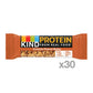 KIND Protein Snack Bar, Crunchy Peanut Butter, 12g Plant Protein, Gluten Free, 1.76 oz, 30 Count