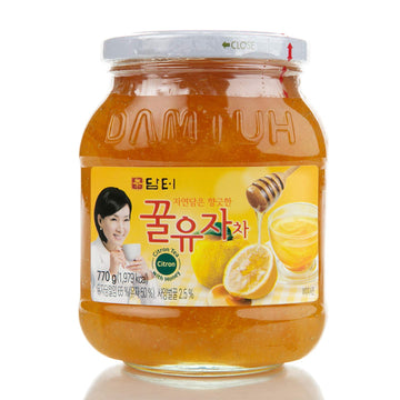 Damtuh Korean Honey Citron Tea, Citron Tea With Honey, Yuzu Marmalade, Yuzu Sauce For Salad, Citron Spread, Honey Citron Jam, 27