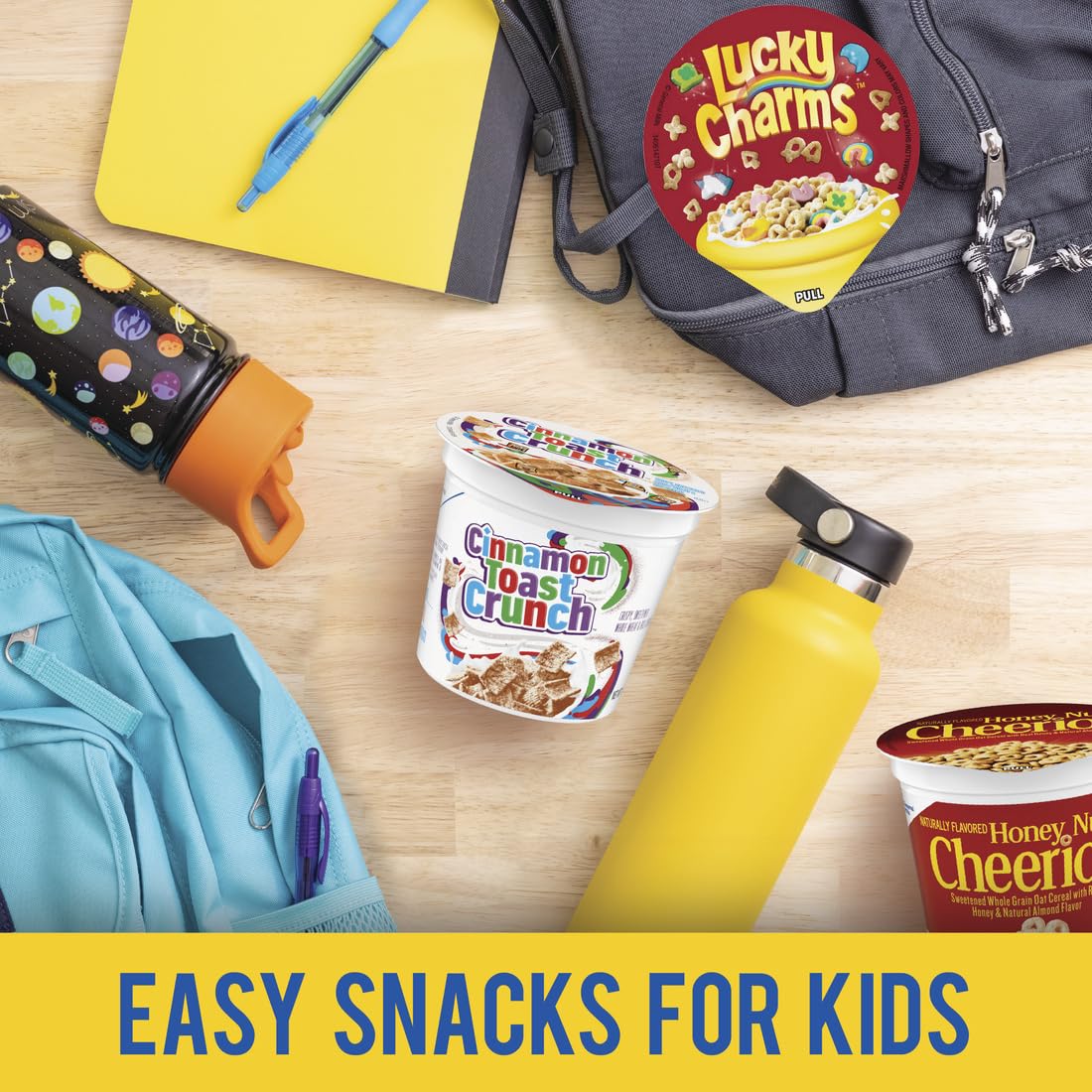 General Mills Cereals Cup Assorted Family Variety Pack (Pack Of 60)