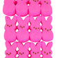 Easter Peeps Marshmallow Pink Bunny Shaped Candy, 1.5 Ounce, Pack Of 3