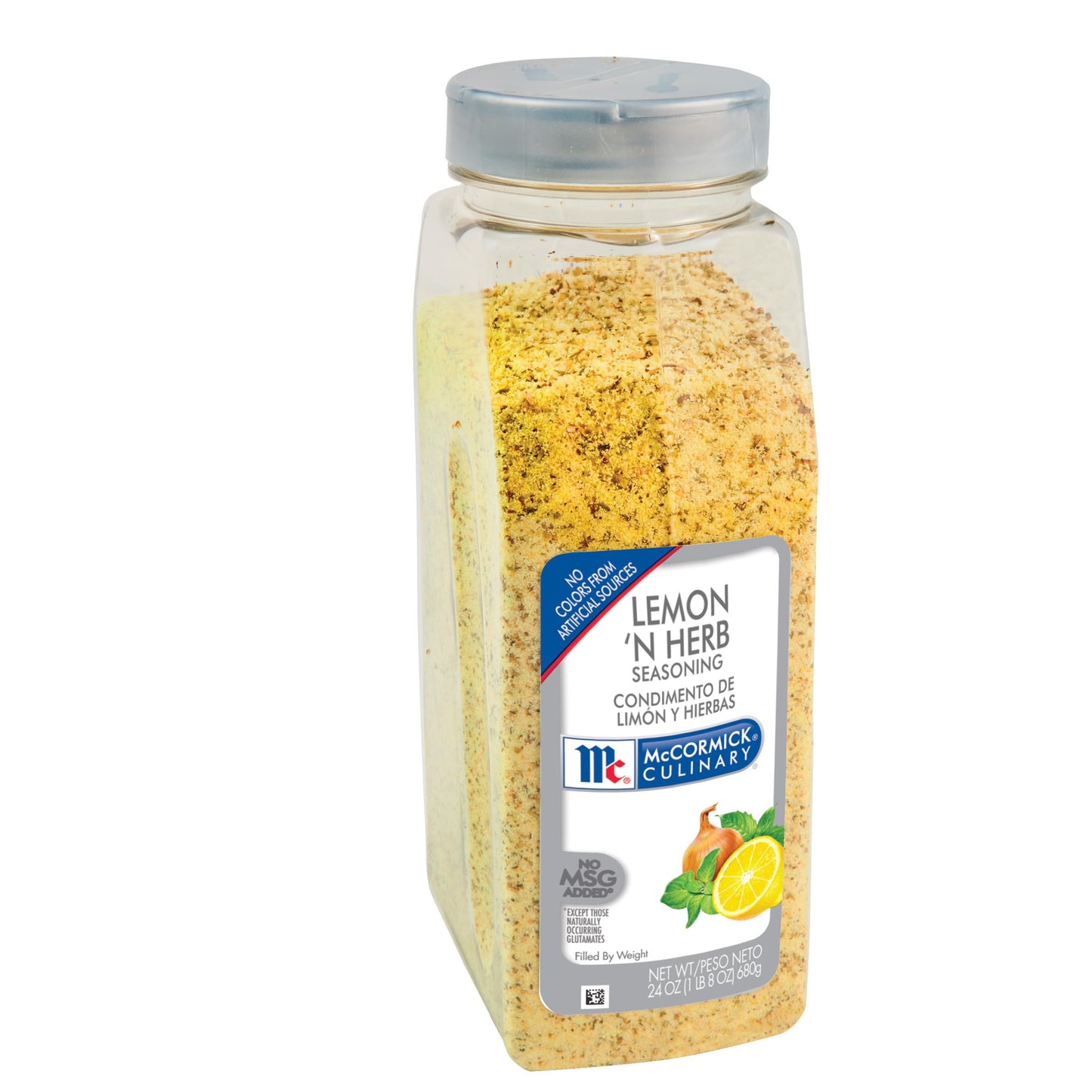 McCormick Culinary Lemon N Herb Seasoning, 24 oz, Yellow Color, Model 052100323350