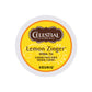 Celestial Seasonings Lemon Zinger Herbal Tea K-Cup Pods, 72 Count, Single-Serve, Model 5000054054
