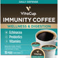 Vitacup Immunity Coffee Pods, Wellness Boost With Antioxidants, Echinacea, Probiotics, Vitamin C & D3, Medium Dark Roast, Recyclable Single Serve Pod Compatible With Keurig K-Cup Malt-Inspired,16 Ct