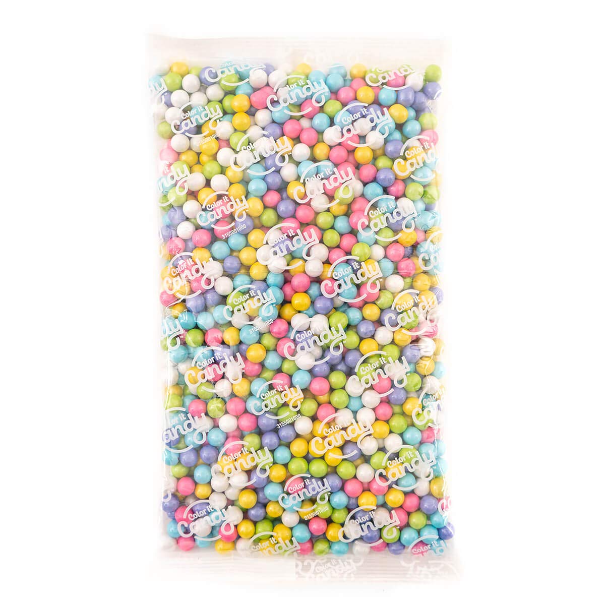 Color It Candy Shimmer Spring Mix Sixlets 2 Lb Bag - Perfect For Table Centerpieces, Weddings, Birthdays, Candy Buffets, & Party Favors.