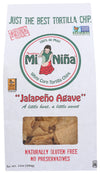 Mi Nina Jalapeno Agave Tortilla Chips, 12 Oz