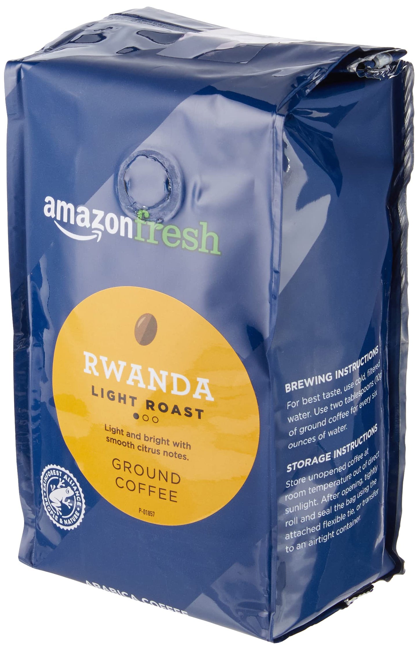 Large Online Retailer Fresh, Rwanda Ground Coffee, Light Roast, 12 Ounce (Pack Of 3)