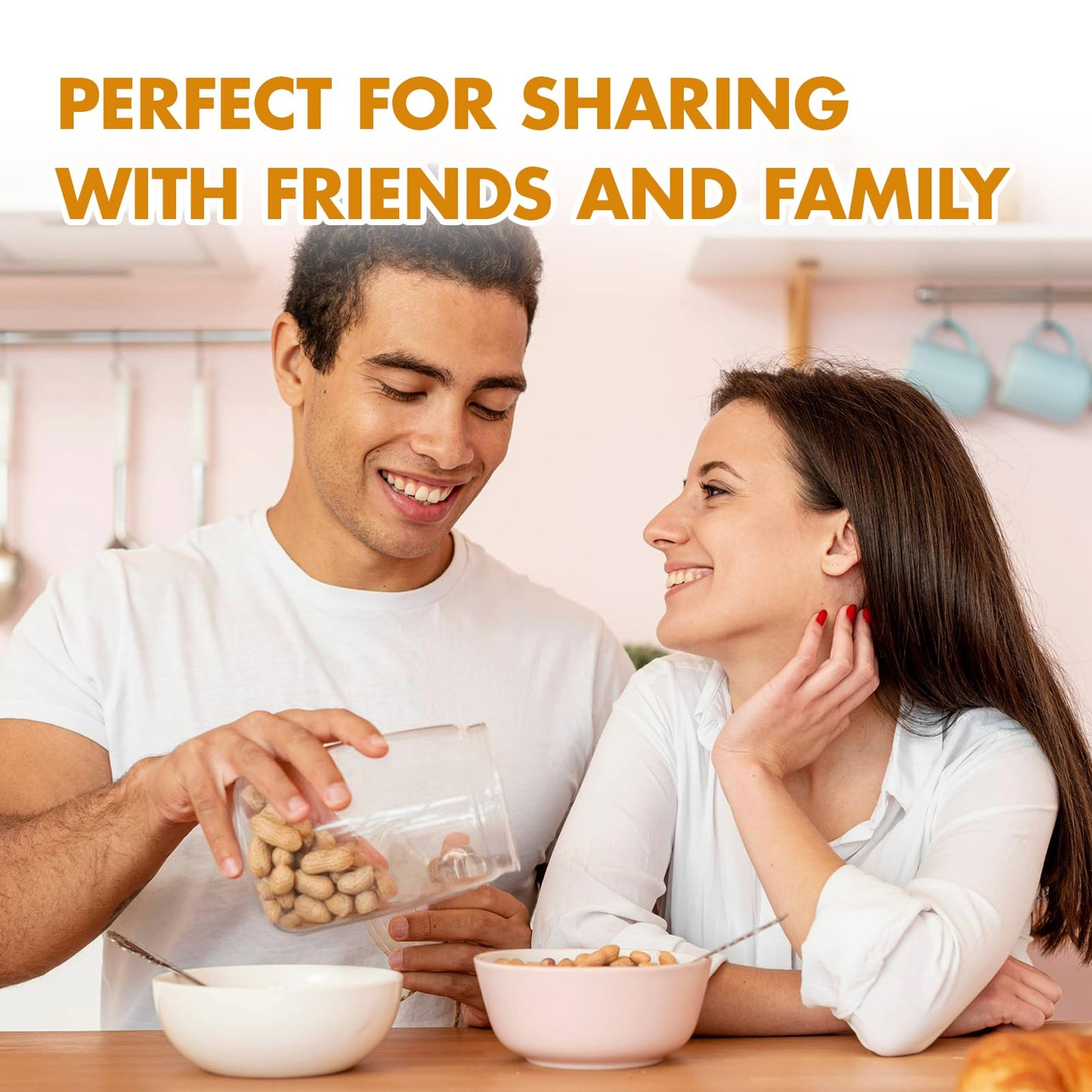 Jerky-n-Spice Uncle Buds Deep Fried Peanuts In Shell 4-Pack | Crunchy Garlic, Hot & Spicy, Organic, Salted Peanut Snacks