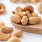 Food To Live Dry Roasted Whole Cashews With Himalayan Salt, 3 Pounds - Oven Roasted Lightly Salted Fancy Cashew Nuts, No Oil Added, Vegan, Kosher, Bulk. Crunchy Texture. Great Snack