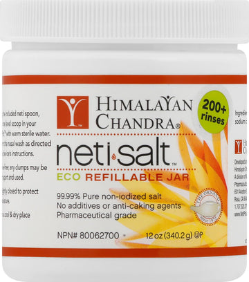 Himalayan Chandra Neti Pot Salt Jar, 12 oz
