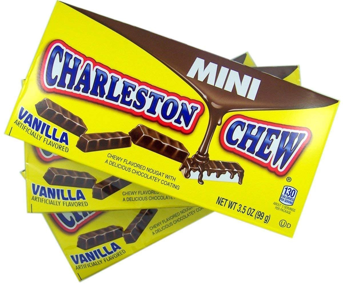 Tootsie Roll Charleston Chew Candy - 4oz Box, Pack of 12
