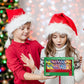 Fruidles Christmas Candy Canes Suckers, Multicolored Rainbow Fruity Flavor, 96-Pack