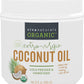 Viva Naturals Organic Coconut Oil - Unrefined And Cold-Pressed, Natural Hair Oil, Skin Oil And Cooking Oil With Fresh Flavor, No