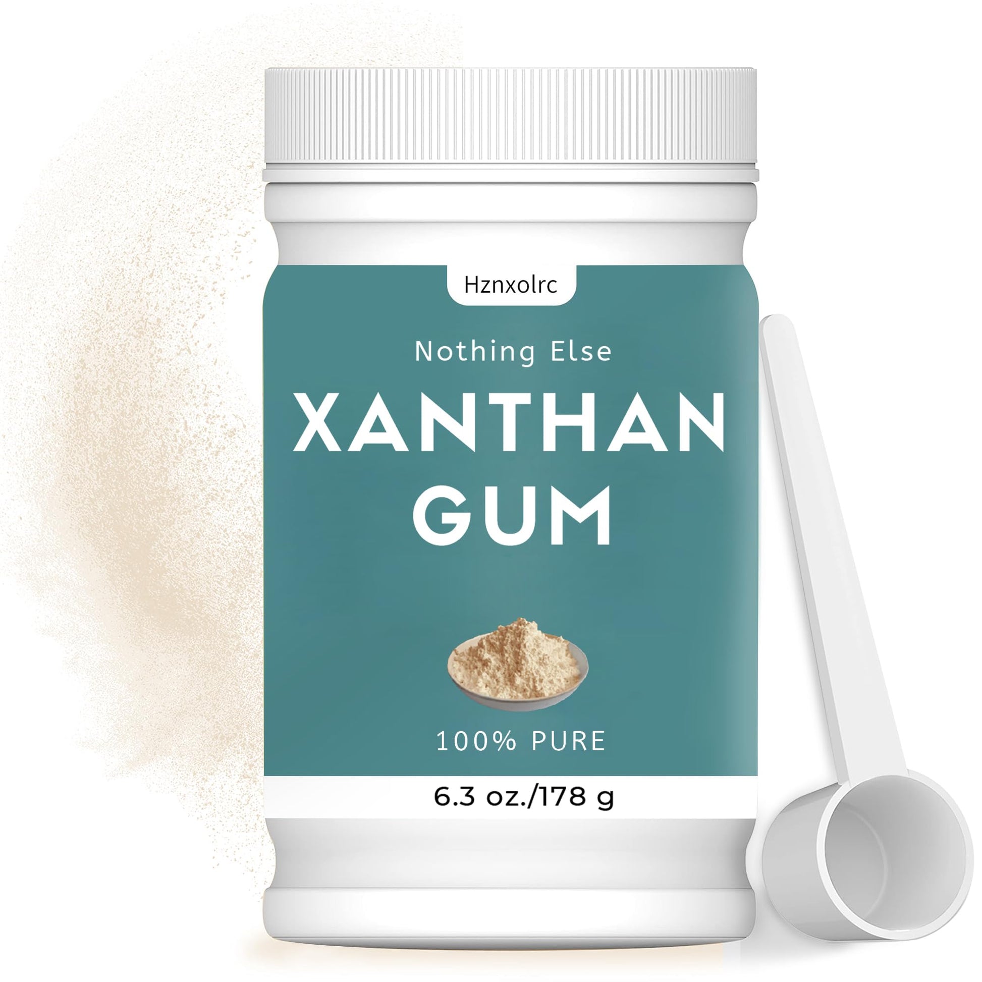 Hznxolrc Xanthan Gum Powder, Gluten Free Thickener for Baking, 6.3 oz