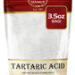 Spicy World Tartaric Acid Pure - Food Grade, USP Certified, Vegan, 3.5oz