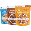 NuTrail 17g Protein Nut Granola Cereal  Variety Pack  No Sugar Added  Keto  Low Carb  Gluten Free  Grain Free  Healthy Breakfast 8 oz. 3 Count