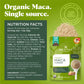Navitas Organics Maca Powder  8 oz. Bag  45 Servings - Organic  Non-GMO  Low Temp-Dried Gluten-Free