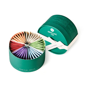 Osulloc For:Rest Tea Box (42 Count, 6 Types X 7Ea,) Exquisite & Unique Gift Idea For Tea Lover, Variety Gift Box Sampler, 6 Uniq