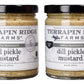 Terrapin Ridge Farms Dill Pickle Mustard - One 8 Ounce Jar - 8 Ounce (Pack of 2)
