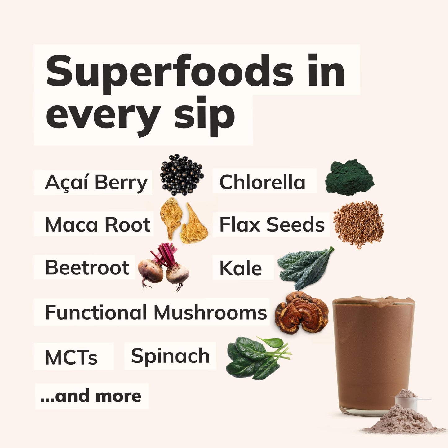 KaChava Shake Powder - 7 Serve 3.0 (7 Servings, Chocolate)